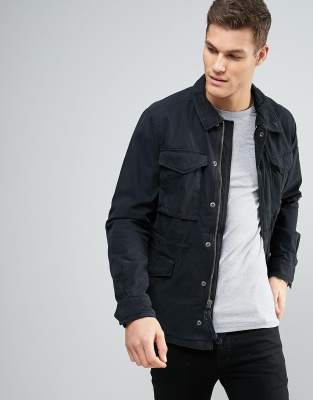 abercrombie black jacket