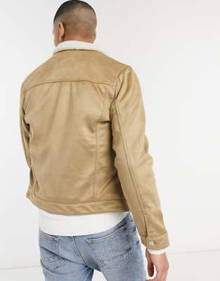 abercrombie suede bomber