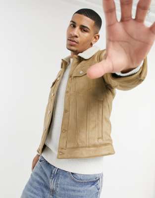 abercrombie and fitch sherpa jacket