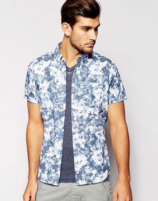 Abercrombie \u0026 Fitch Floral Short Sleeve 