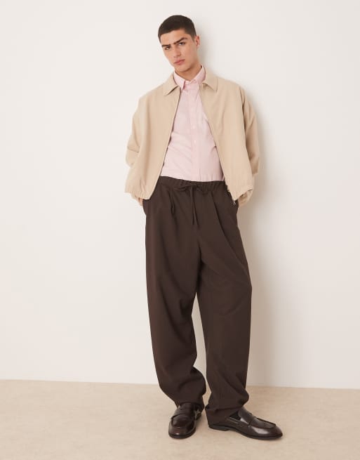 Abercrombie & Fitch formal shirt in light pink check, 2 of 4