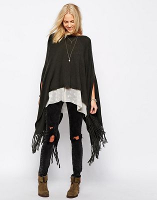 abercrombie and fitch poncho