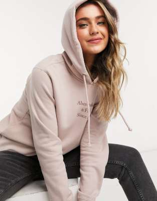 pink abercrombie hoodie