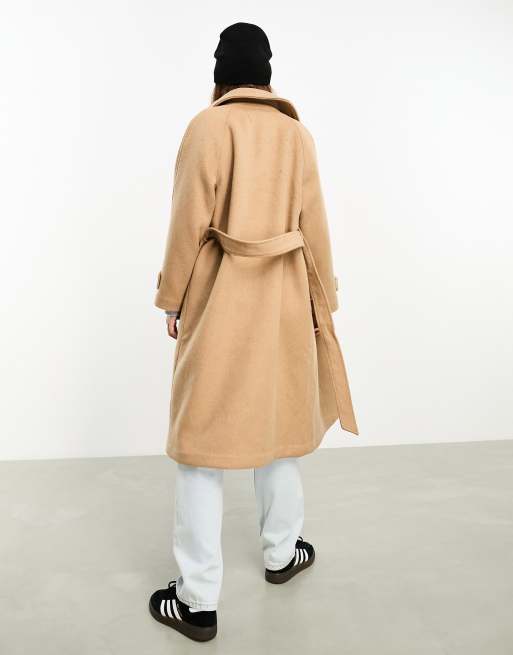 Camel funnel outlet coat