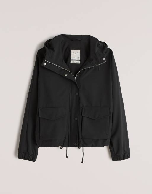 Abercrombie & Fitch - Giacca nera leggera, 4 di 4