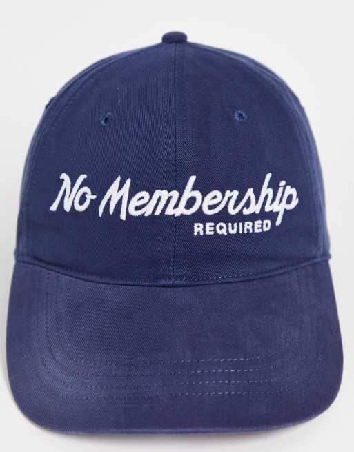 Abercrombie & Fitch - Golf No Membership Required - Marineblå baseballcap, 4 af 4