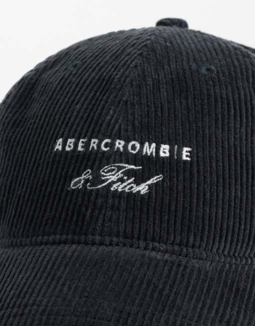 Abercrombie & Fitch - gorra con logotipo script en negro, 2 de 3