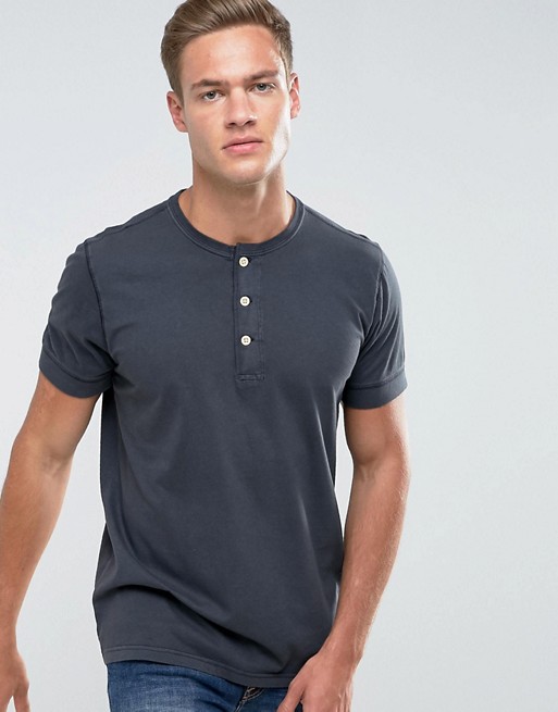 Abercrombie & Fitch | Abercrombie & Fitch Henley T-Shirt Slim Fit ...