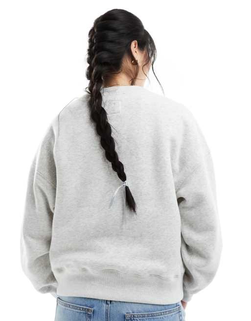 Abercrombie grey sweatshirt shop