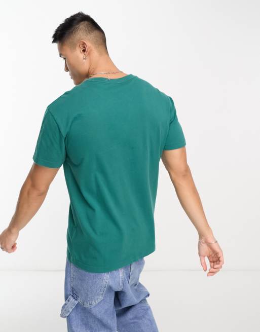Abercrombie & Fitch heritage logo t-shirt in mid green | ASOS