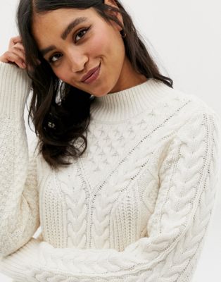 Abercrombie's Cable Knit Sweaters Are An Absolute Steal