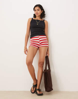 Abercrombie & Fitch High Neck Ribbed Tank Top
