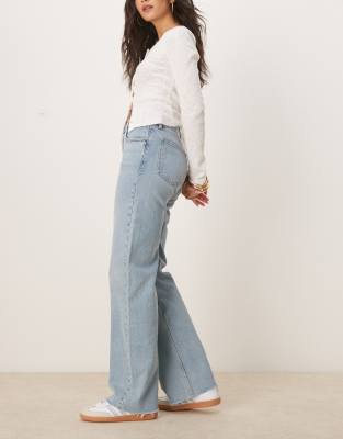 Abercrombie & Fitch High Rise 90s Fit Relaxed Jeans In Blue