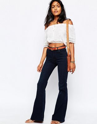 abercrombie fitch flare jeans