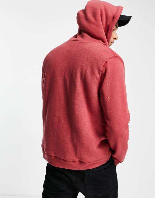 Abercrombie red hoodie new arrivals