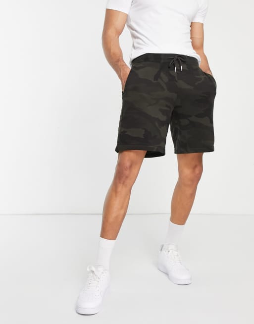 Abercrombie camo hot sale shorts