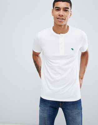 abercrombie and fitch henley t shirt