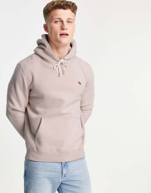 Abercrombie and fitch pink hoodie sale