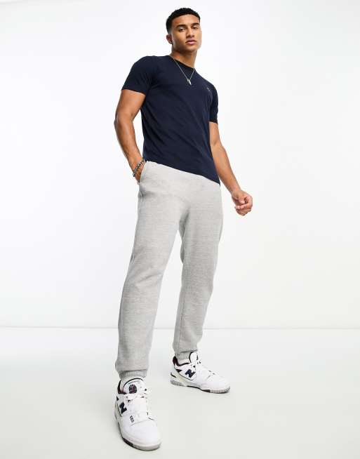 Abercrombie & Fitch icon logo t-shirt in navy, 2 of 4
