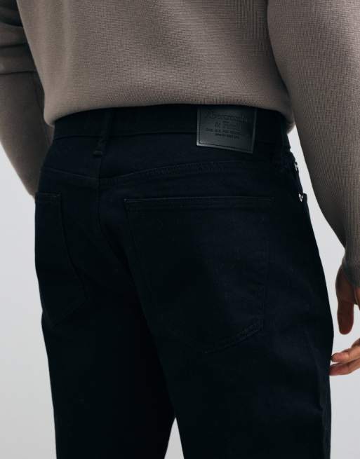 Abercrombie & Fitch jean droit noir, 4 de 11