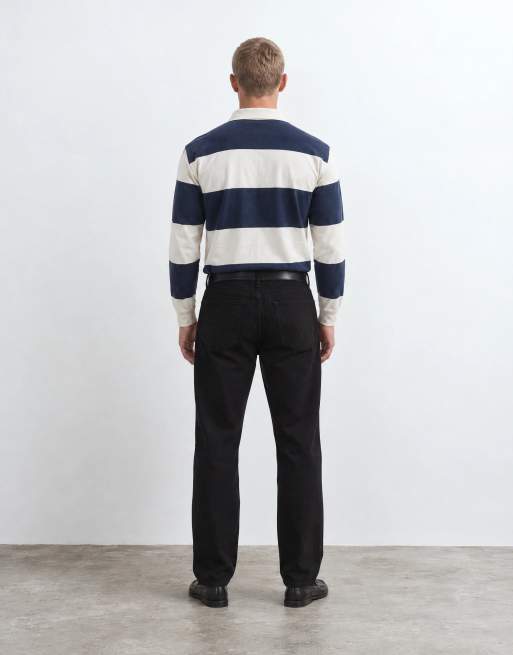 Abercrombie & Fitch jean droit noir, 7 de 11