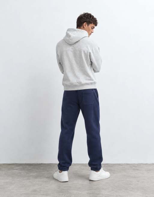 Abercrombie & Fitch jogger essentiel à bas resserrés bleu marine, 8 de 9