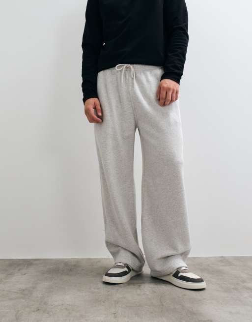 Abercrombie & Fitch joggers extragrandes en gris claro, 3 de 5