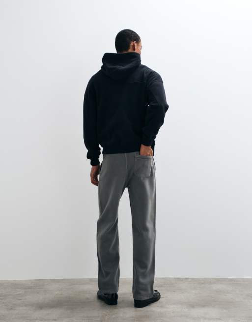 Abercrombie & Fitch jogging droit gris délavé, 5 de 5