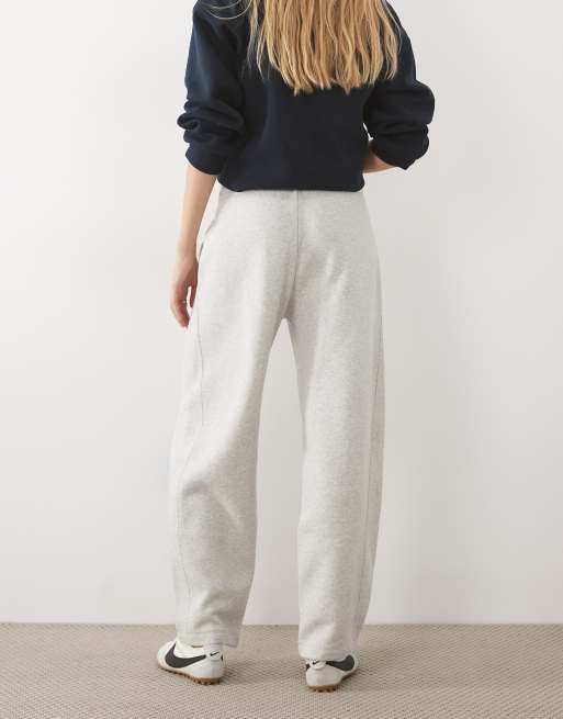 Abercrombie & Fitch Jogginghose mit Barrel-Leg im Set in Hellgrau, 5 von 5