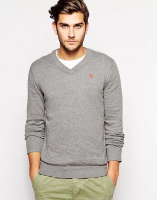 abercrombie and fitch v neck sweater
