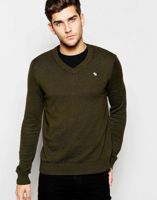 Abercrombie \u0026 Fitch Jumper with V Neck 