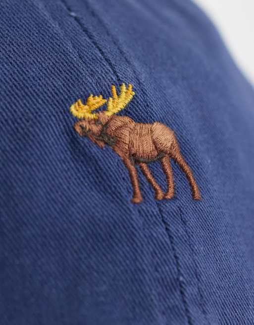 Abercrombie & Fitch – Kappe in Marineblau mit Symbol-Logo, 2 von 3