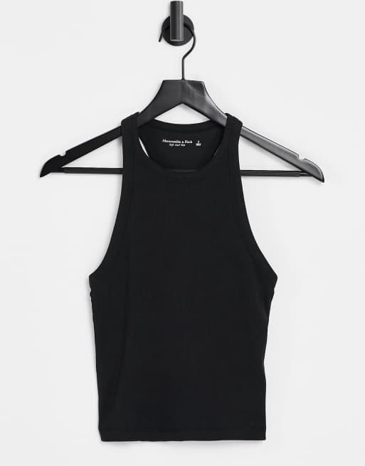 Abercrombie & Fitch – Krótka szara koszulka