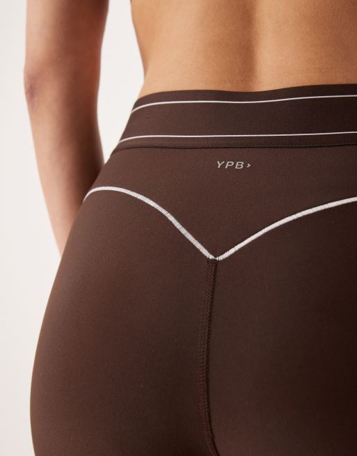 Abercrombie & Fitch - Legging 7/8 d'ensemble effet sculptant - Marron, 5 de 5
