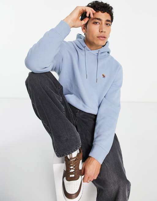 Light blue abercrombie hoodie new arrivals