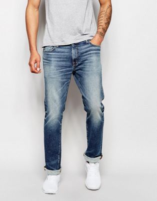 abercrombie & fitch slim straight jeans