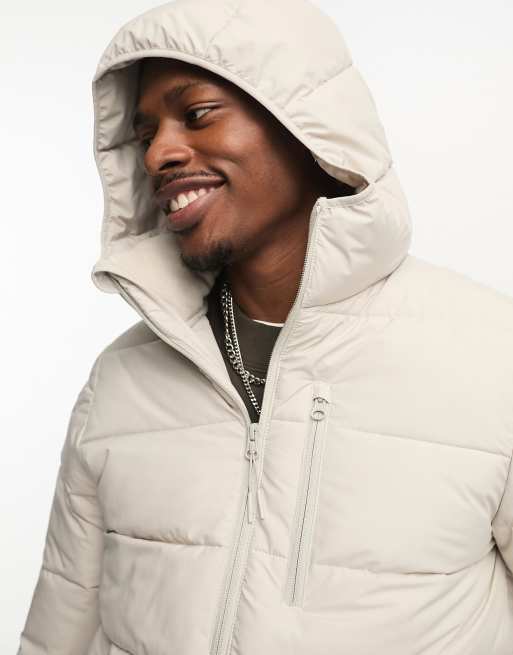 Lightweight hooded parka sale