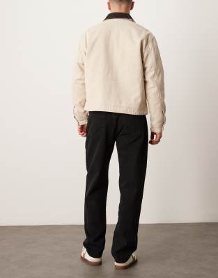 Abercrombie & Fitch Lightweight Loose Fit Jeans In Black