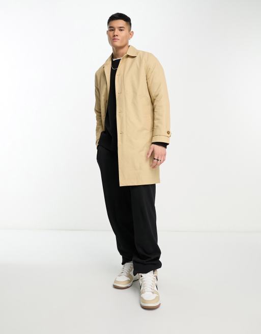 Abercrombie trench 2025 coat mens