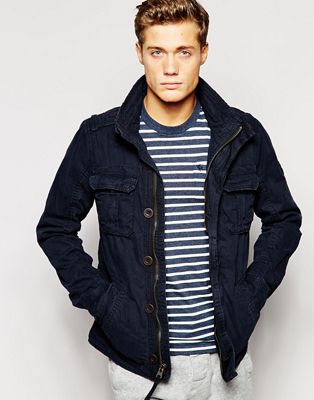 abercrombie fitch military jacket