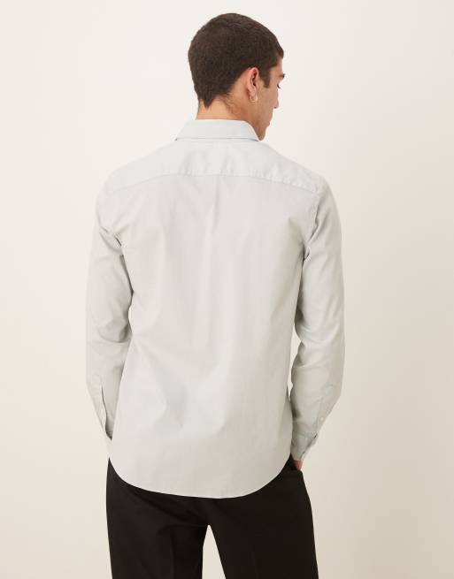 Abercrombie & Fitch – Ljusgrön, långärmad skjorta, 4 av 4