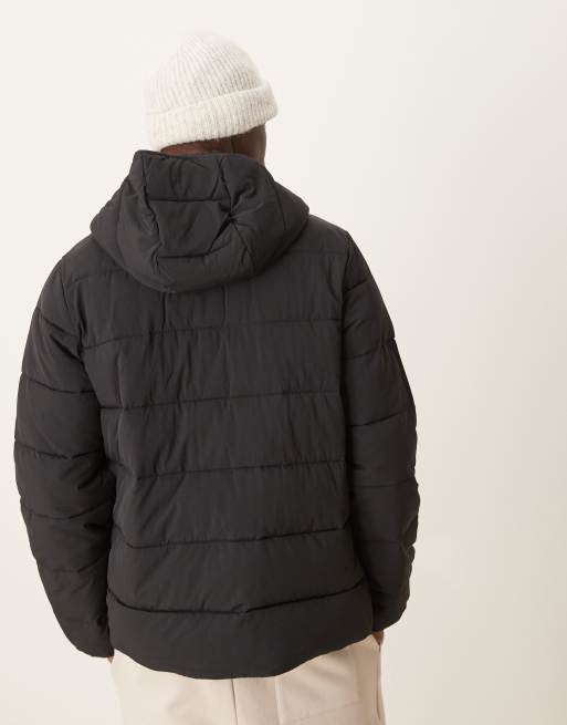 Abercrombie Mens Lightweight Hooded Puffer Jacket Abercrombie