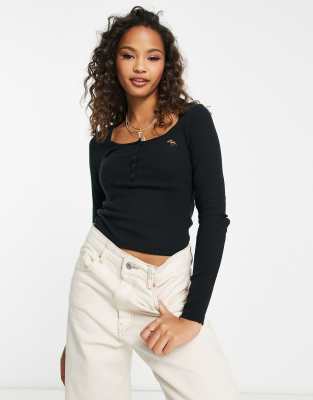 abercrombie and fitch long sleeve top