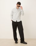 [Abercrombie & Fitch] Abercrombie & Fitch long sleeve shirt in light green M GREEN