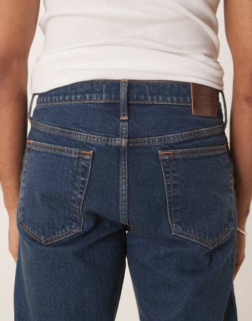Abercrombie & Fitch loose 5 pocket jeans in light blue, 4 of 5