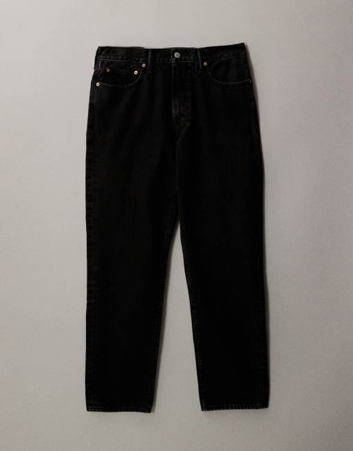 Abercrombie & Fitch  loose fit jeans in black wash, 5 of 7