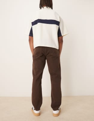 Abercrombie & Fitch Loose Jeans In Gray