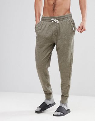 Download Abercrombie & Fitch Lounge Cuffed Joggers in Heather Olive ...