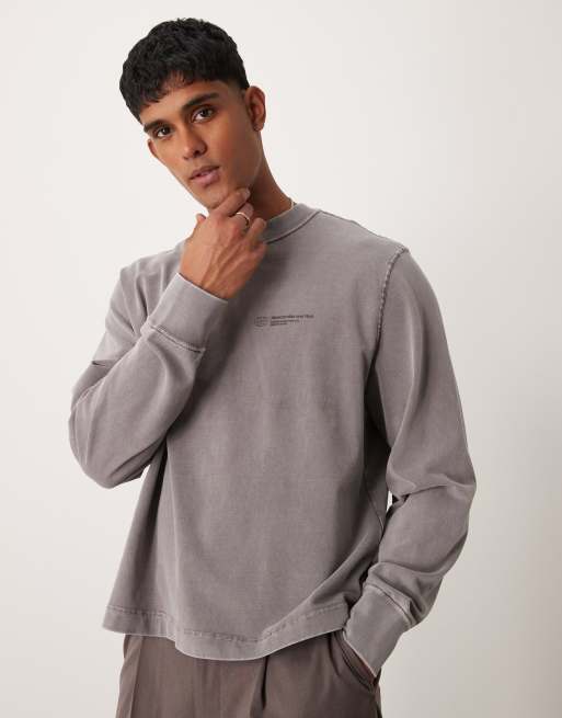 Magliette maniche lunghe abercrombie on sale