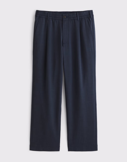 Abercrombie & Fitch - Marineblå posede pull-on-bukser, 2 af 3
